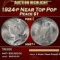 1924-p Peace Dollar Near Top Pop $1 ms67+ SEGS