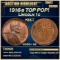 1916-s Lincoln Cent TOP POP! 1c ms66+ rb SEGS