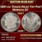 1891-cc Morgan Dollar Toned Near Top Pop! $1 ms66+ SEGS