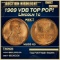 1909 VDB Lincoln Cent TOP POP! 1c ms68 rd SEGS