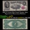 1880 $2 Large Size Legal Tender Note Grades Select AU Signatures Rosecrans/Nebeker