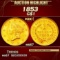1853 Gold Dollar $1 ms67 SEGS