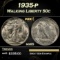 1935-p Walking Liberty Half Dollar 50c Grades ms65