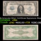 1923 $1 large size Silver Certificate Grades vf+ Signatures Woods/Tate