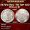 1879-s Rev '78 Top 100 Morgan Dollar $1 ms64+ SEGS