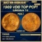 1909 VDB Lincoln Cent TOP POP! 1c ms68 rd SEGS