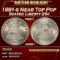 1891-s Seated Liberty Quarter Near Top Pop 25c ms66+ SEGS