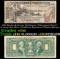 1896 $1 large size Silver Certificate Martha & George Washington 