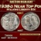 1938-d Walking Liberty Half Dollar Near Top Pop 50c ms67 SEGS