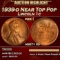 1939-d Lincoln Cent Near Top Pop 1c ms67+ rd SEGS