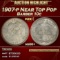1907-p Barber Dime Near Top Pop 10c ms66+ SEGS
