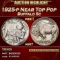 1925-p Buffalo Nickel Near Top Pop 5c ms67 SEGS