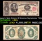 1891 $1 Treasury Note Edwin M Stanton Grades vf+ Signatures Tillman/Morgan