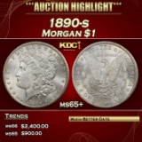 1890-s Morgan Dollar $1 ms65+ SEGS