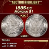 1885-cc Morgan Dollar $1 ms65+ SEGS