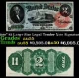1869 $2 Large Size Legal Tender Note 