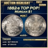 1882-s Morgan Dollar TOP POP! $1 ms68+ SEGS