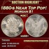 1880-s Morgan Dollar Near Top Pop! $1 ms68+ SEGS