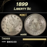 1899 Liberty Nickel 5c ms66 SEGS