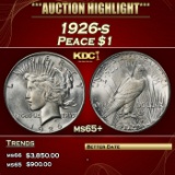 1926-s Peace Dollar $1 ms65+ SEGS