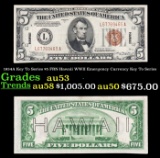 1917 $2 Large Size Legal Tender Note Thomas Jefferson Grades xf Signatures Speelman/White