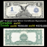 1899 $1 large size Silver Certificate 