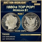 1880-s Morgan Dollar TOP POP! $1 ms68 DMPL SEGS