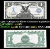 1899 $1 large size Silver Certificate 
