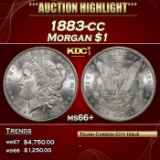 1883-cc Morgan Dollar $1 ms66+ SEGS