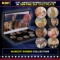 8 Coin Margot Robbie Gold Plated Round Collection