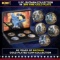 5 Coin Batman Gold Plated Round Collection