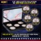 5 Coin Hello Kitty Gold Plated Round Collection