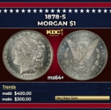 1878-s Morgan Dollar $1 Grades Choice+ Unc