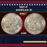 1921-p Morgan Dollar $1 Grades Select Unc