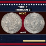 1900-p Morgan Dollar $1 Grades Select Unc