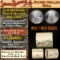 10 Coin Mixed Morgan/Peace SEARS UNC Dollar $1 Roll Morgan 'P' Rev/Peace 'P' Rev Ends