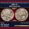 1924-d Buffalo Nickel 5c ms64+ SEGS