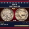 1921-p Buffalo Nickel 5c Grades au58