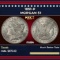 1891-p Morgan Dollar $1 Grades ms64