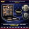 Complete 2 PC. 1970 Kennedy Half Dollar 50c set In Custom Box W/ Special Backer Card BU & Proof C...