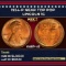 1934-p Lincoln Cent Near Top Pop 1c ms67+ rd SEGS