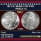 1923-d Peace Dollar Near Top Pop $1 ms66+ SEGS
