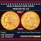 1915-p Gold Indian Quarter Eagle Near Top Pop! $2 1/2 ms65+ USCG