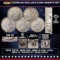 Morgan Dollar 5 Coin Variety Set 1878 7/8TF, 1882-o/s, 1888-o Hot Lips, 1899-o 