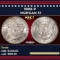 1889-p Morgan Dollar $1 Grades ms65+