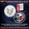 New England Patriots Official NFL Team Colorized 1oz Silver Eagle $1 w/ COA Other Toy