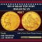 1911-p Gold Indian Quarter Eagle Near Top Pop! $2 1/2 ms65+ SEGS