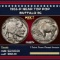 1935-p Buffalo Nickel Near Top Pop 5c ms67+ SEGS
