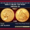 1909-d Gold Indian Half Eagle Near Top Pop! $5 ms65 USCG