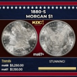 1880-s Morgan Dollar $1 ms67+ SEGS